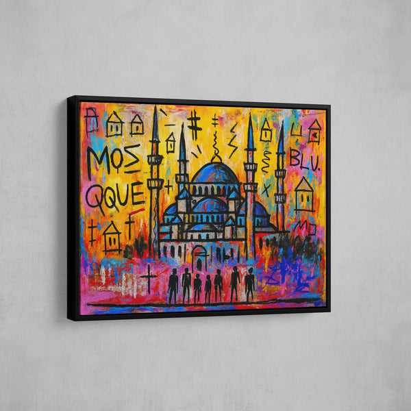 Basquiat Blue Mosque– Istanbul