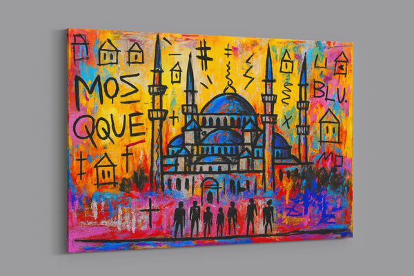Basquiat Blue Mosque– Istanbul