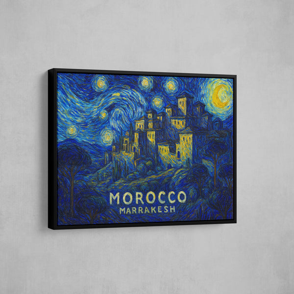 Starry Night Over Marrakesh – Morocco