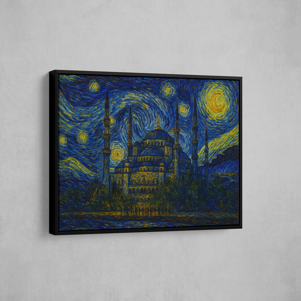 Starry Night Over Istanbul – The Blue Mosque