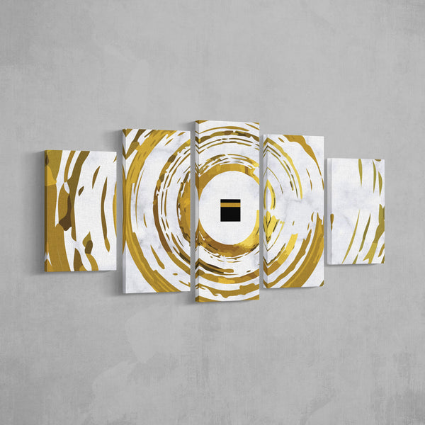 White Marble x Golden Ka'bah