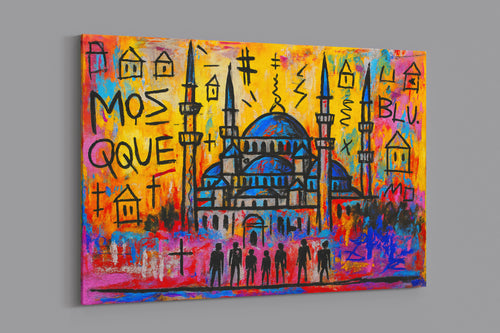 Basquiat Blue Mosque– Istanbul