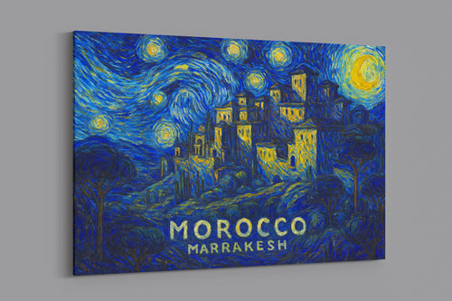 Starry Night Over Marrakesh – Morocco