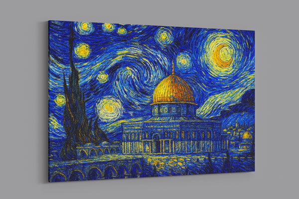 Starry Night Over Al-Aqsa