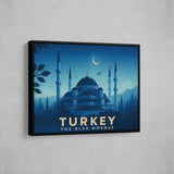 Moonlit Blue Mosque – Turkey