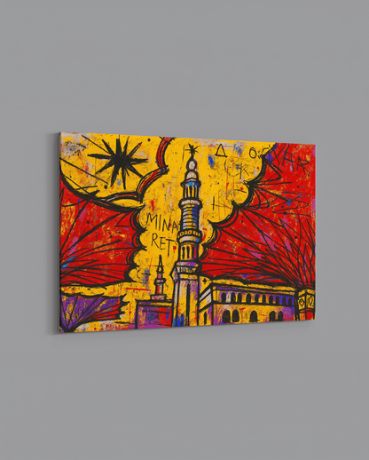 Basquiat Minaret – Madinah - The Sabr Store