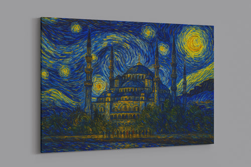 Starry Night Over Istanbul – The Blue Mosque