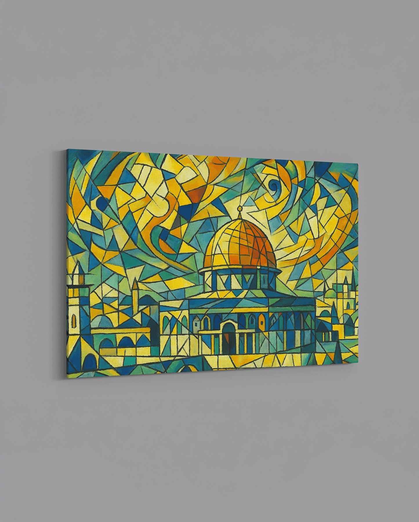 Cubist Light – Dome of the Rock - The Sabr Store