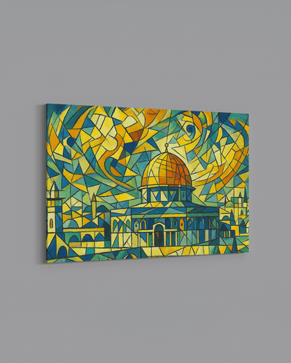 Cubist Light – Dome of the Rock - The Sabr Store