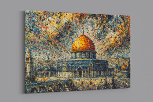 Pollock Palestine – The Golden Dome