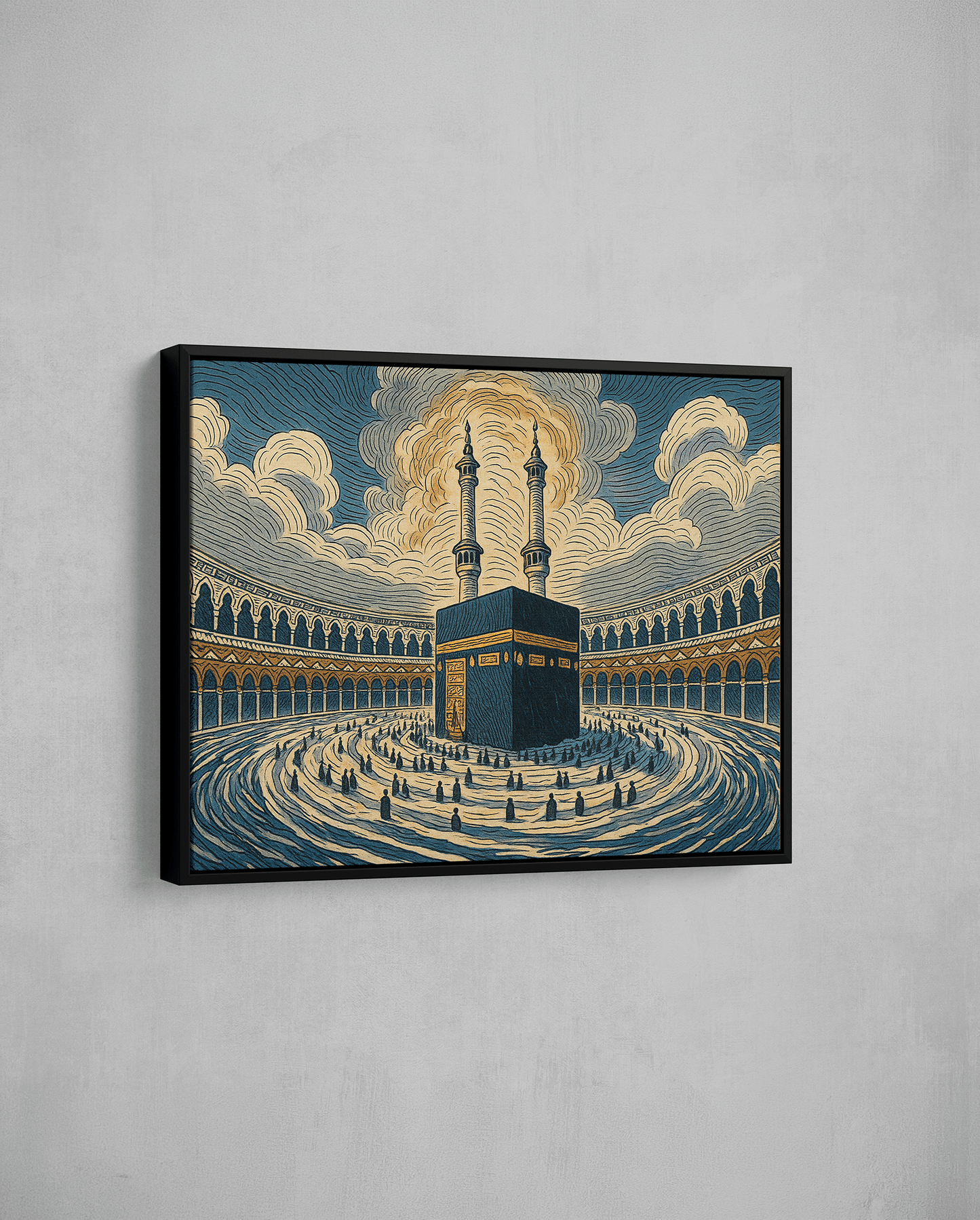 Hokusai Kaaba – Makkah - The Sabr Store