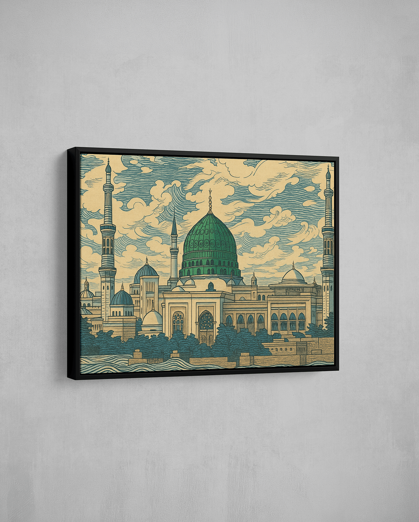 Hokusai Madinah – The Green Dome - The Sabr Store