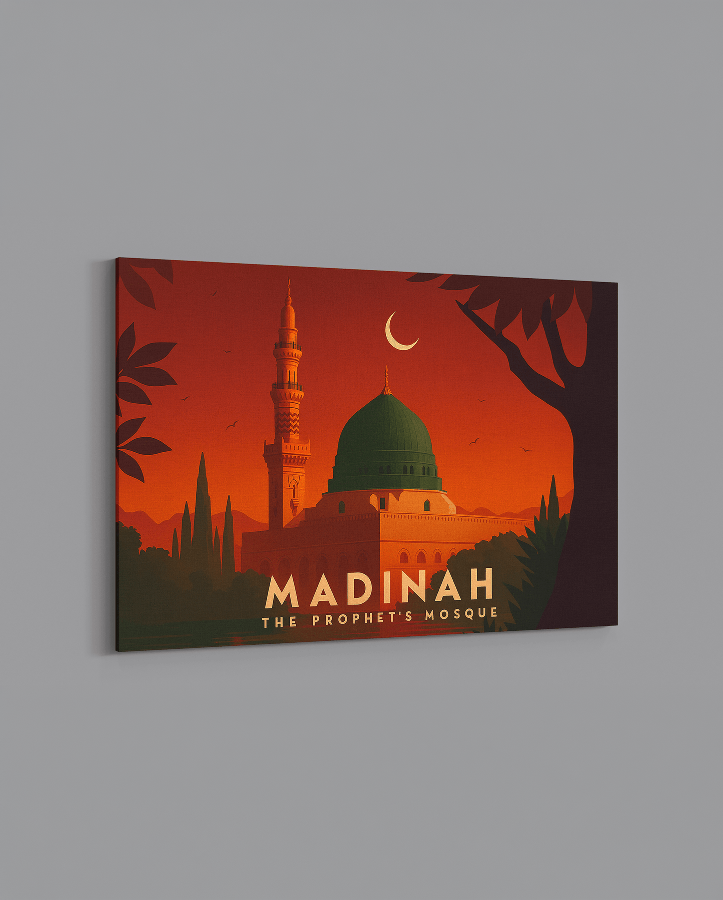 Madinah Sunset – The Prophet’s Mosque - The Sabr Store