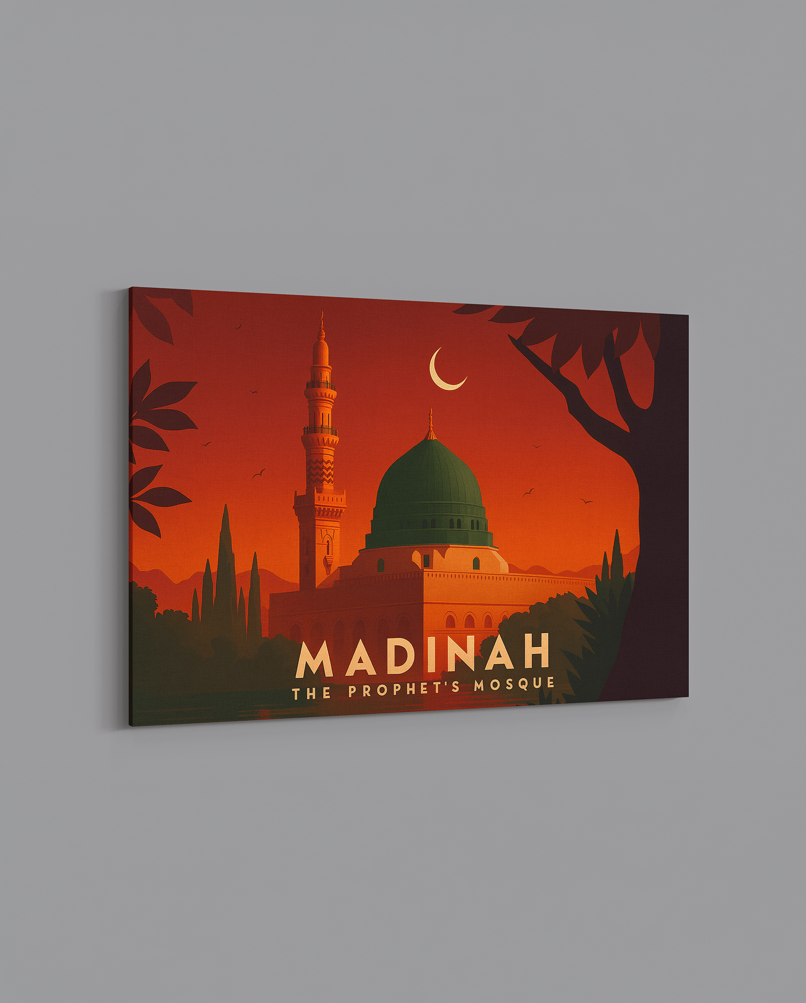 Madinah Sunset – The Prophet’s Mosque - The Sabr Store