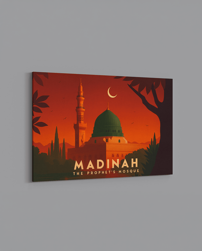 Madinah Sunset – The Prophet’s Mosque - The Sabr Store
