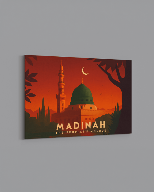 Madinah Sunset – The Prophet’s Mosque - The Sabr Store