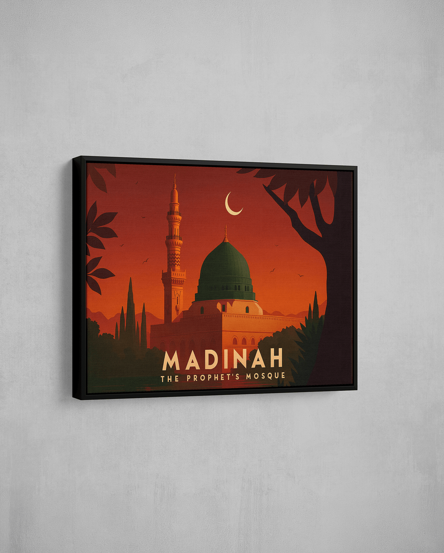 Madinah Sunset – The Prophet’s Mosque - The Sabr Store