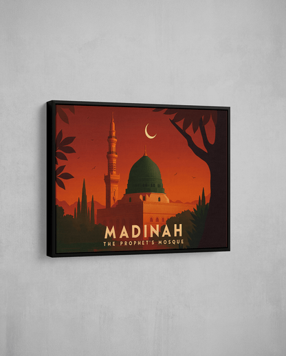 Madinah Sunset – The Prophet’s Mosque - The Sabr Store