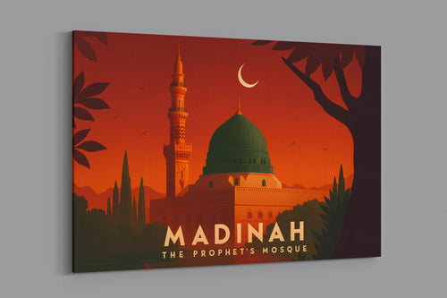 Madinah Sunset – The Prophet’s Mosque