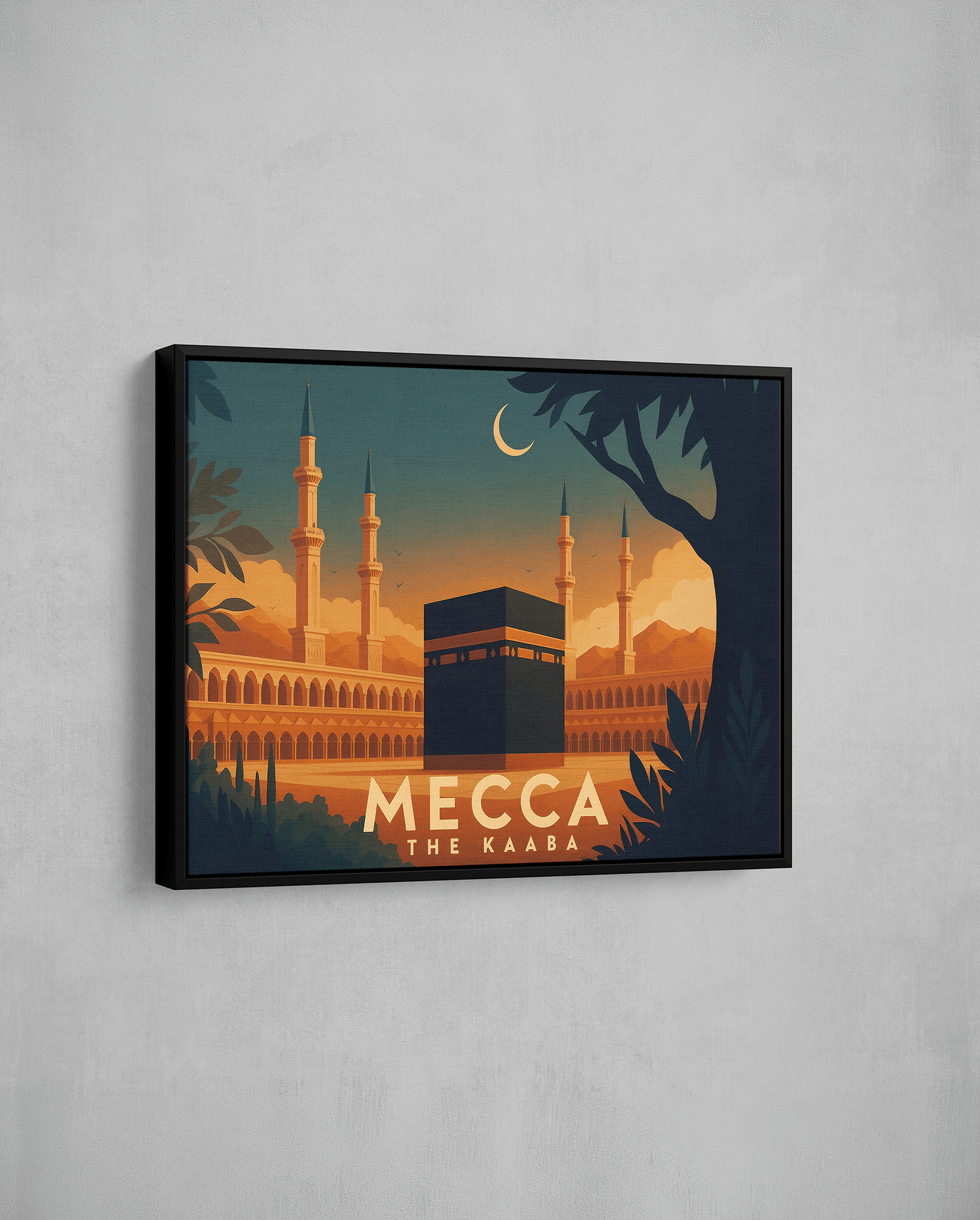 Mecca Sunrise – The Kaaba - The Sabr Store