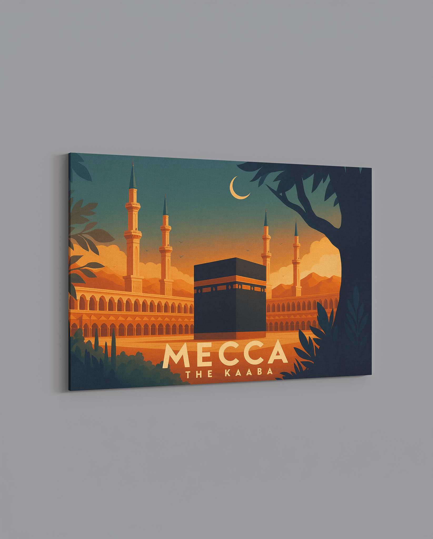 Mecca Sunrise – The Kaaba - The Sabr Store