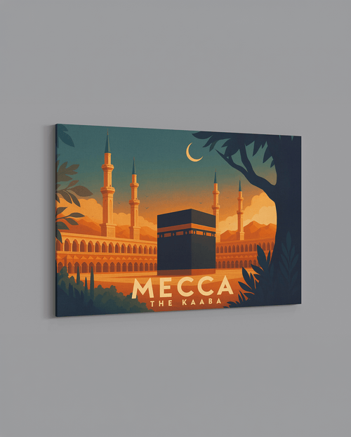 Mecca Sunrise – The Kaaba - The Sabr Store