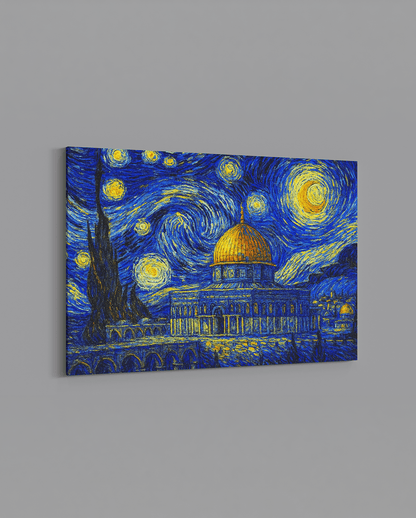 Starry Night Over Al - Aqsa - The Sabr Store