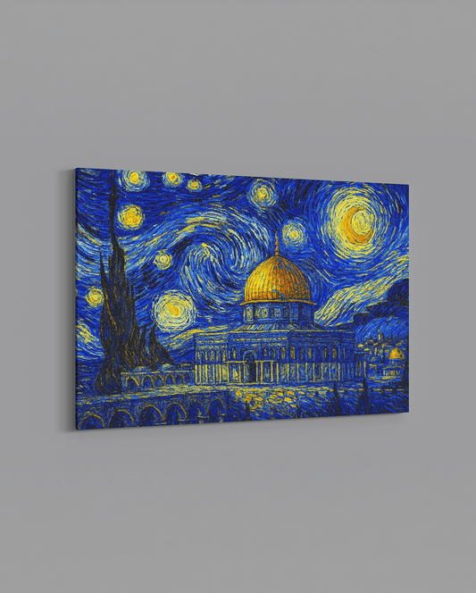 Starry Night Over Al - Aqsa - The Sabr Store