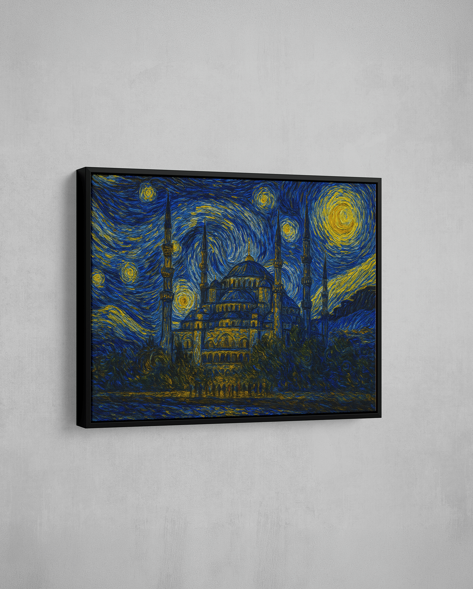Starry Night Over Istanbul – The Blue Mosque - The Sabr Store