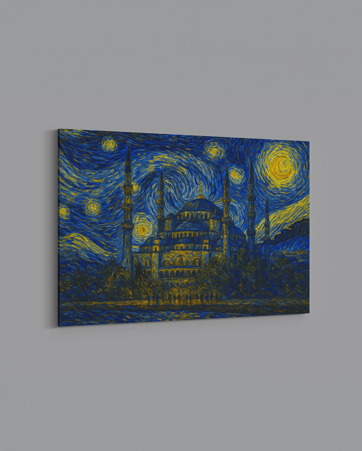 Starry Night Over Istanbul – The Blue Mosque - The Sabr Store