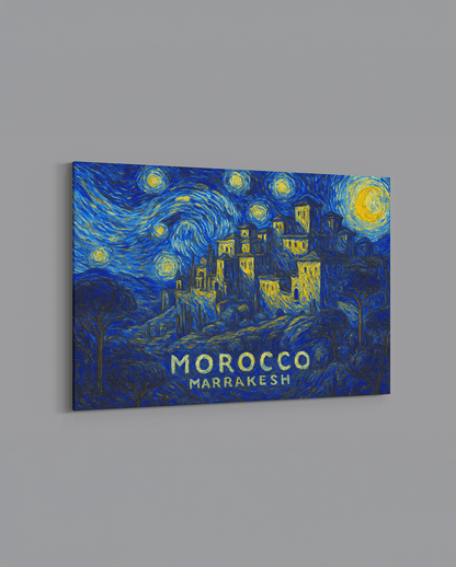 Starry Night Over Marrakesh – Morocco - The Sabr Store