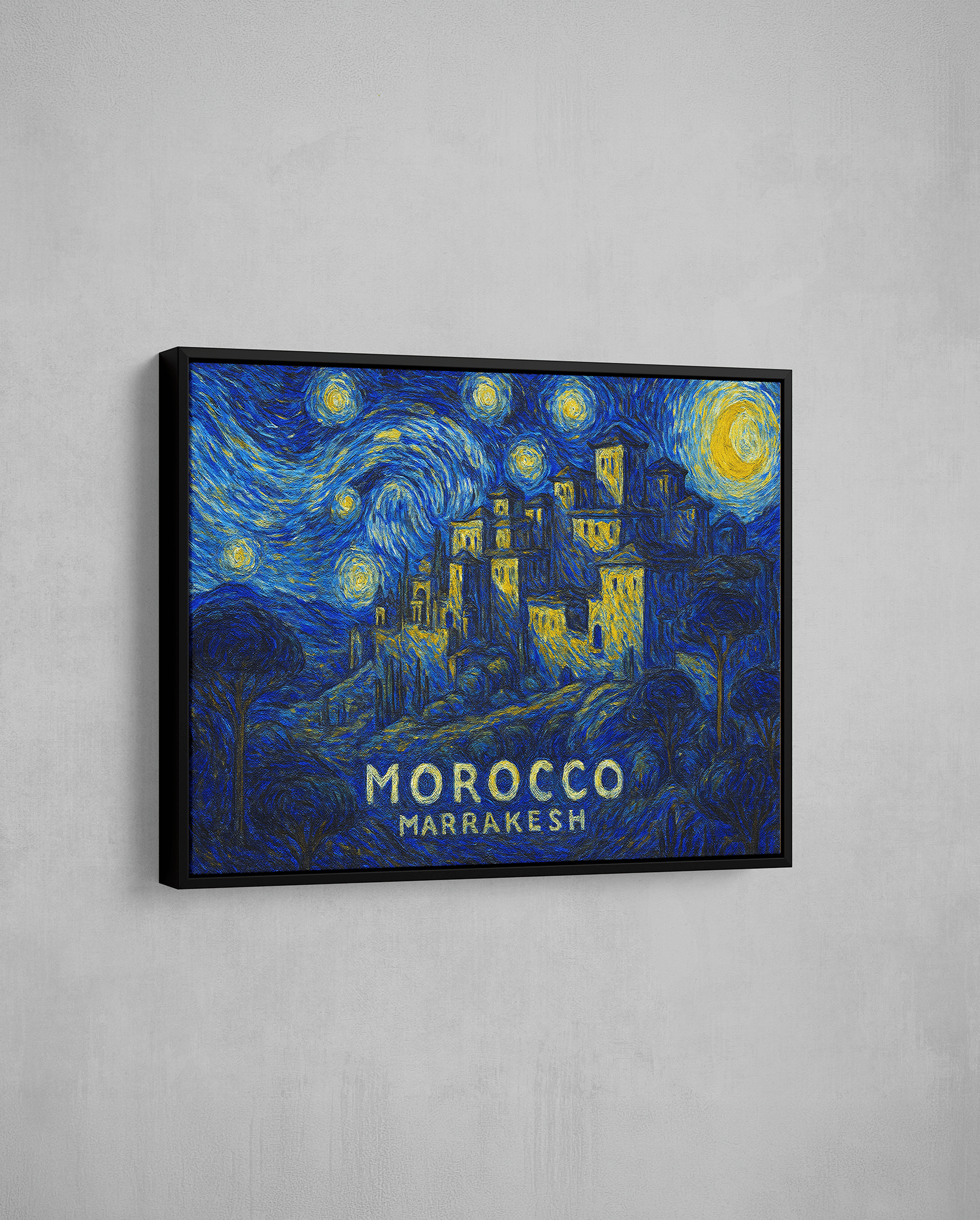 Starry Night Over Marrakesh – Morocco - The Sabr Store