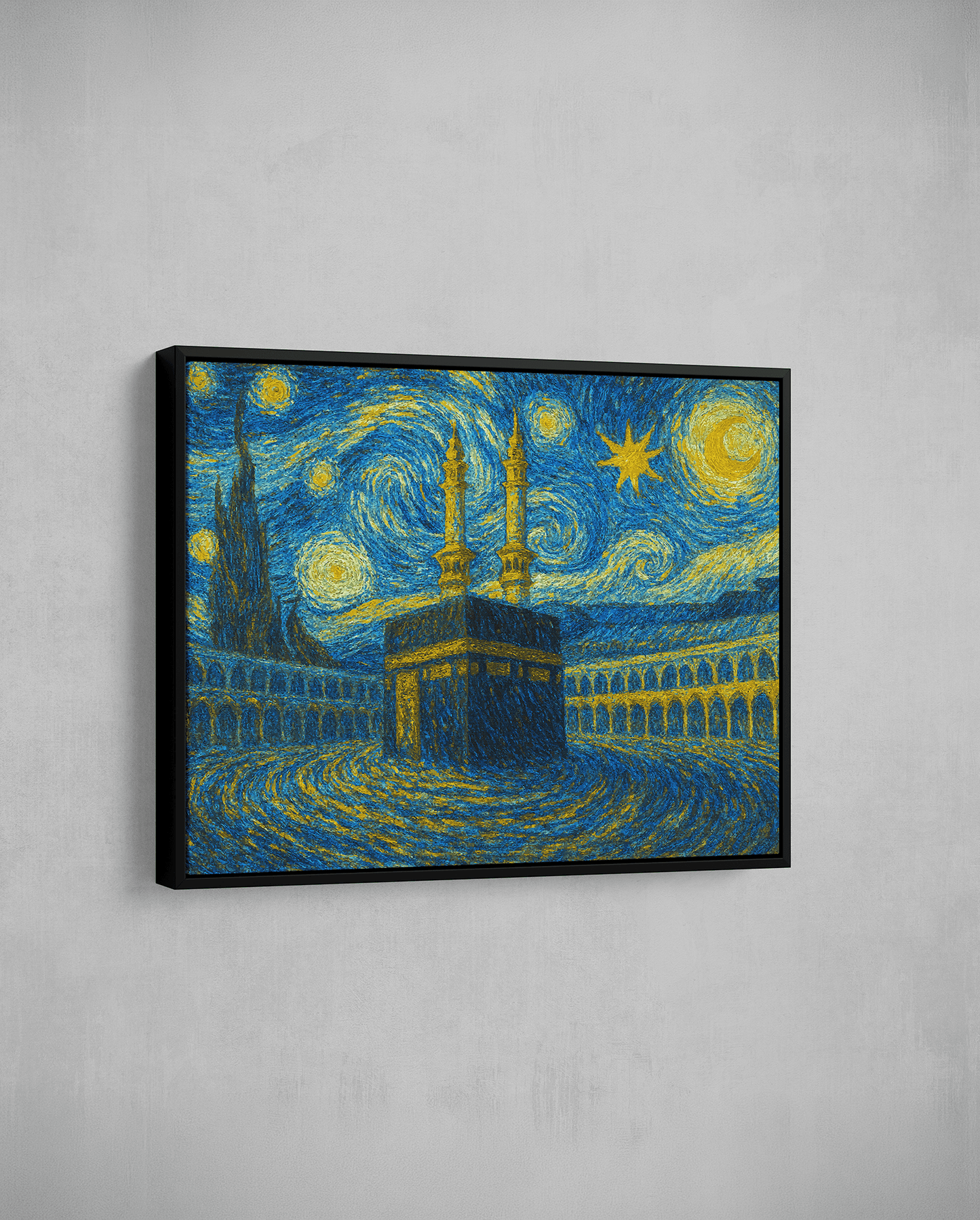 Starry Night Over the Kaaba - The Sabr Store