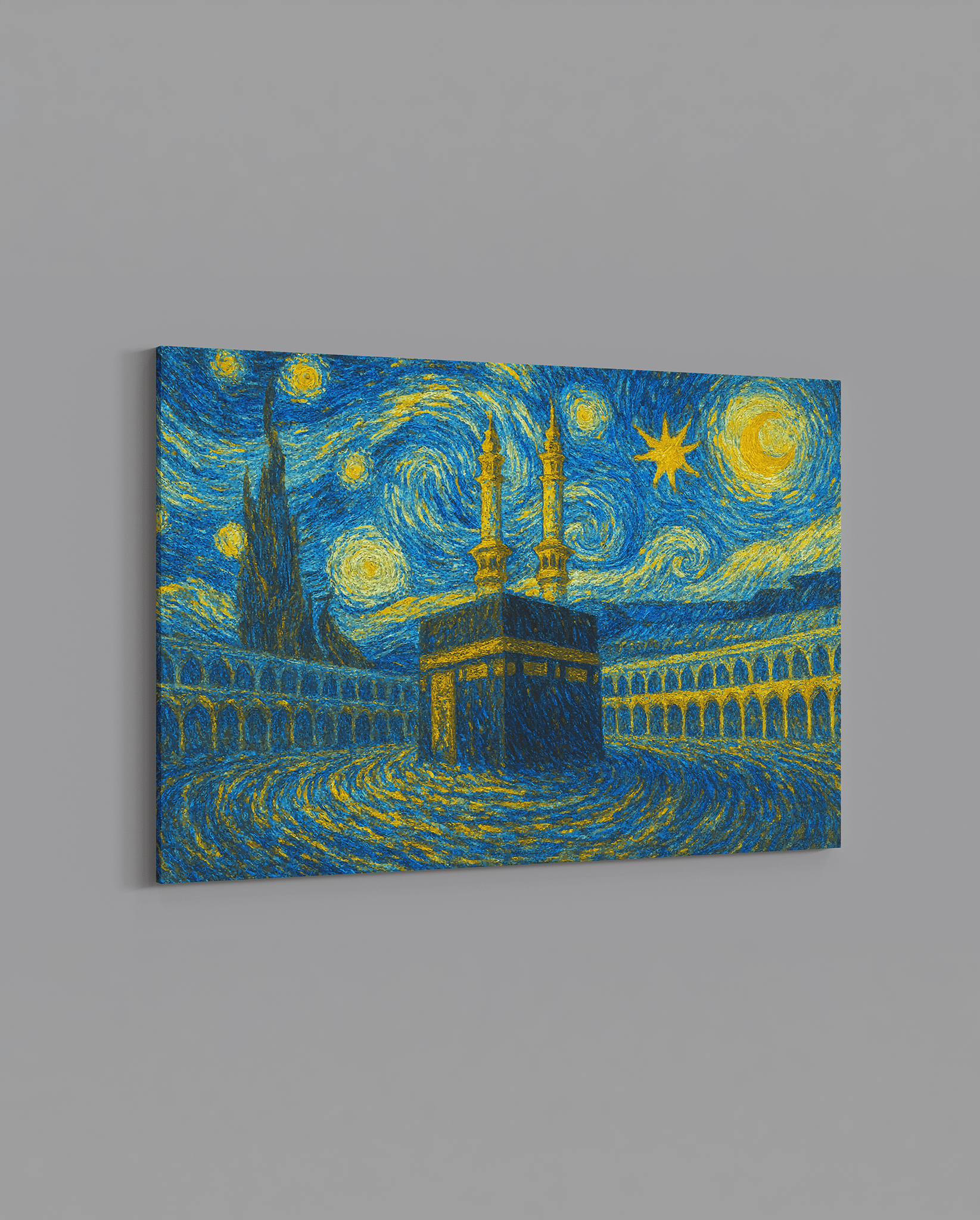 Starry Night Over the Kaaba - The Sabr Store