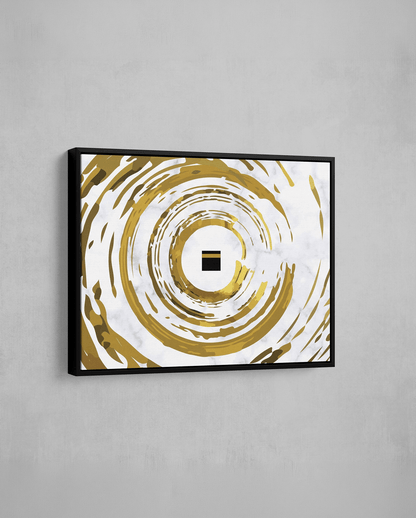 White Marble x Golden Ka'bah - The Sabr Store