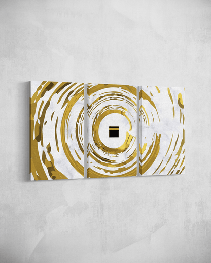 White Marble x Golden Ka'bah - The Sabr Store